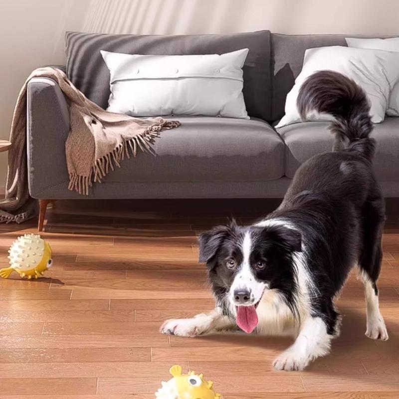 Rubber Treat Dispensing Dog Toy - Bộ đồ chơi làm giàu cho