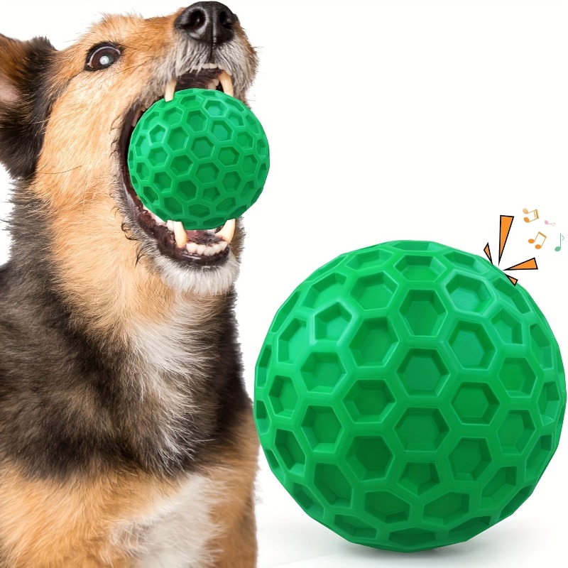 Indestructible Dog Chew Toy - Tough Natural Rubber Dog Chew Toy