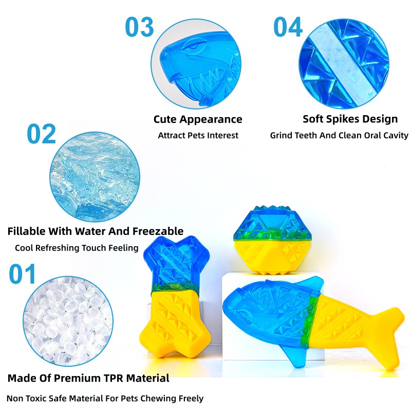 Summer Cooling Dog Chew Toys F - đánh giá và giá Teeth Cleaning Dog Chew Bone