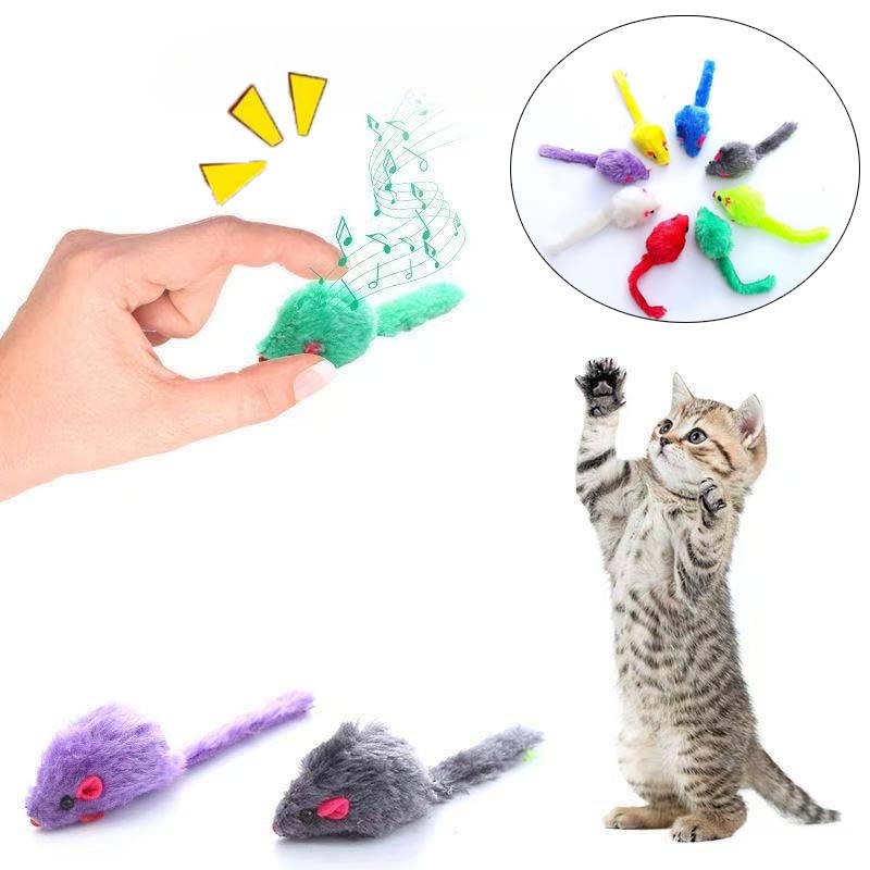 Cat Mouse Toy Squeaky Prefille - đánh giá và giá Catnip Interactive Plush Mouse