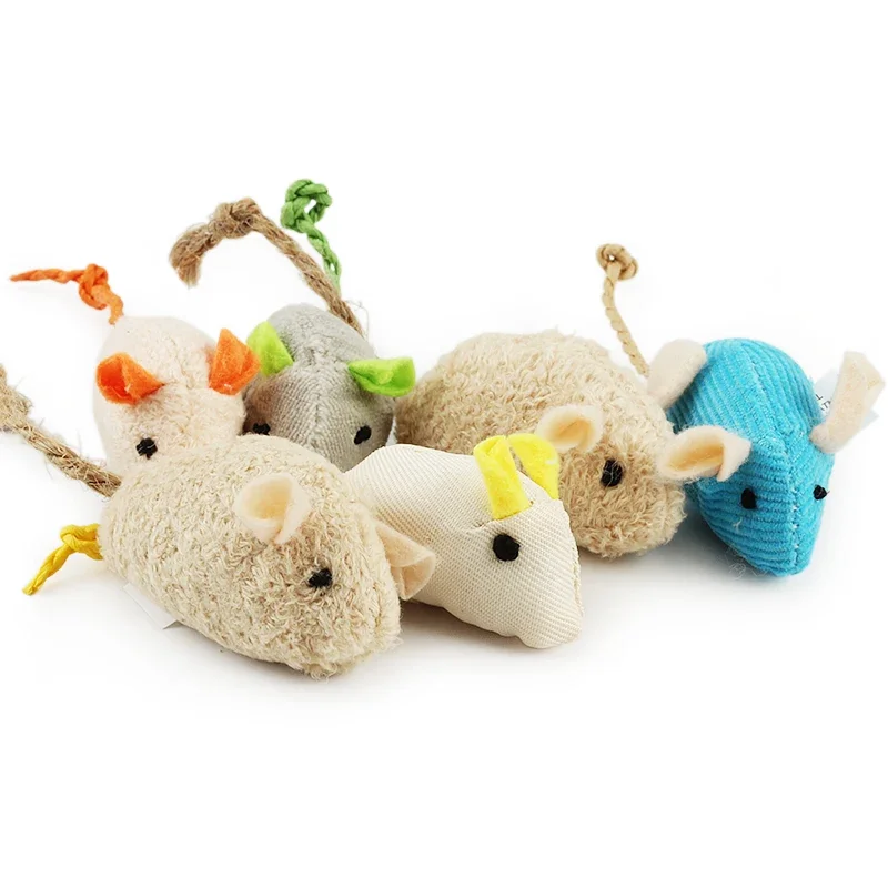 5-200Pcs Pet Toy Interactive P - đánh giá và giá Catnip Interactive Plush Mouse