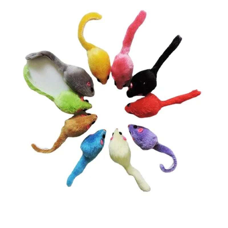 8Pcs furry Plush Cat Toy Soft  - đánh giá và giá Catnip Interactive Plush Mouse