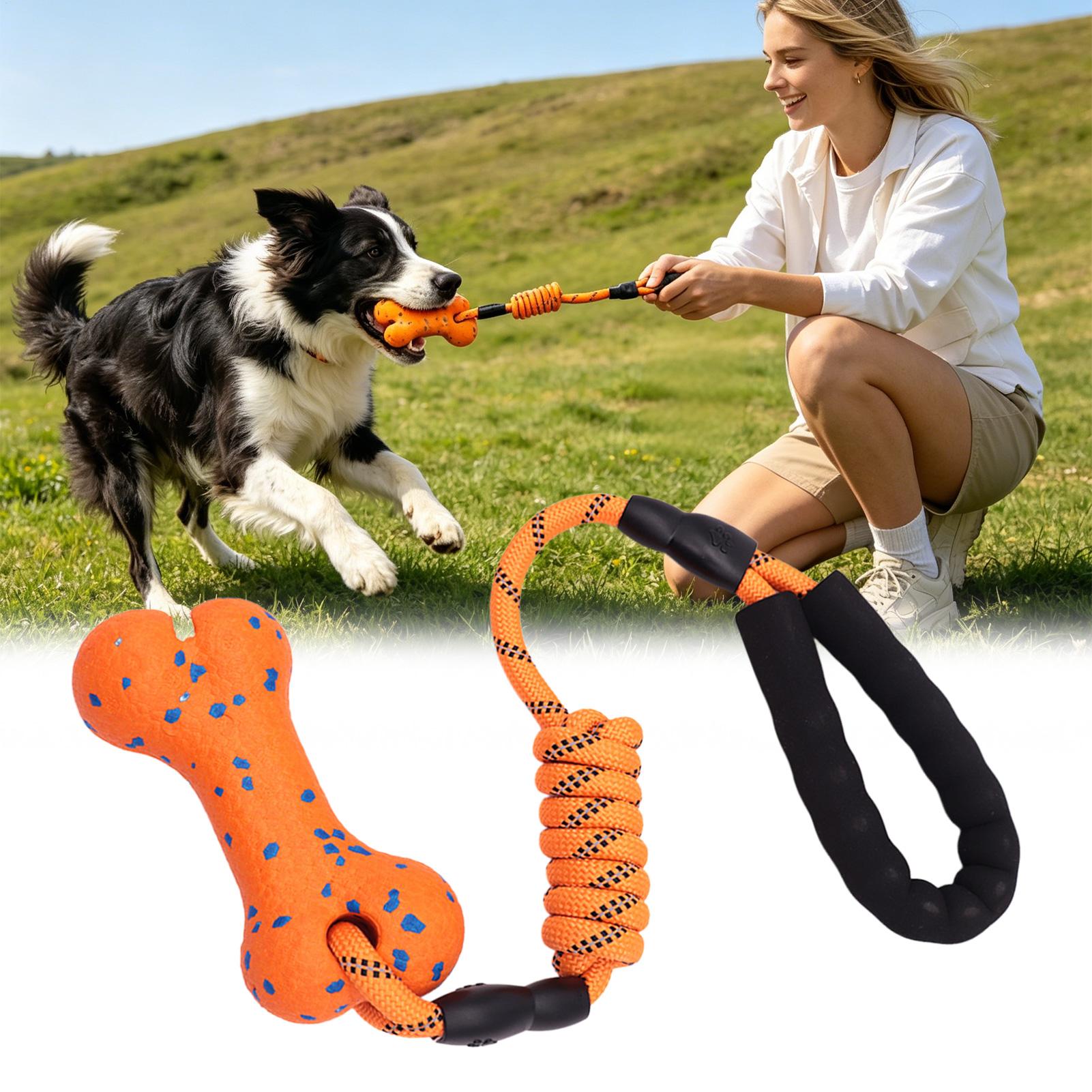 Rope Toy Chew Teething With Ha - đánh giá và giá Dog Rope Toy Aggressive Chewers