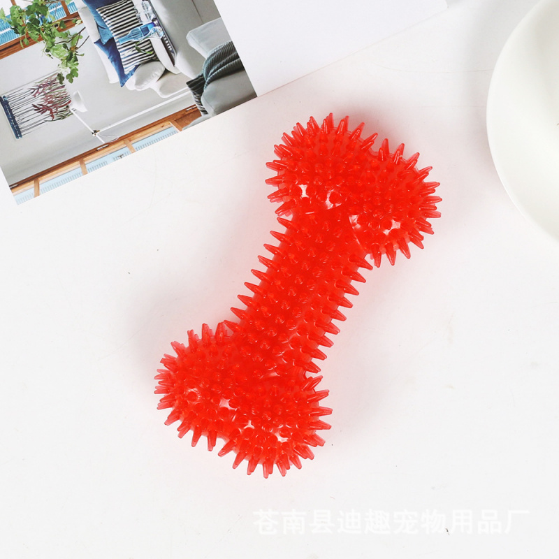 Pet toy for large dogs, rubber - đánh giá và giá Teeth Cleaning Dog Chew Bone