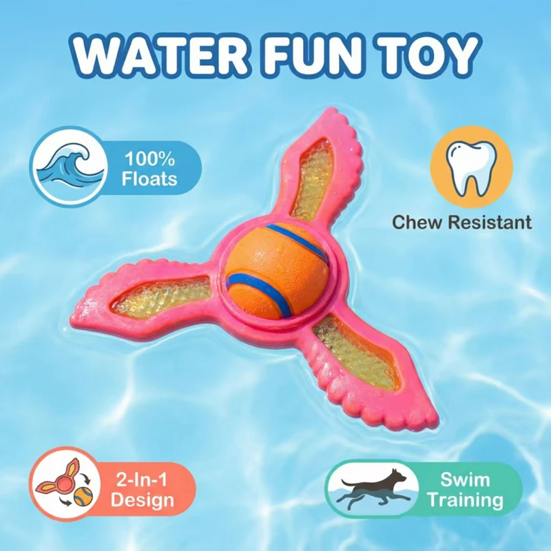 Dog Interactive Floating Fly D - đánh giá và giá Flying Disc Dog Training Toy