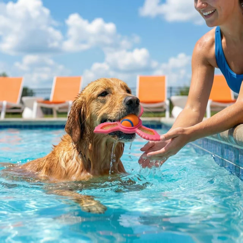 Dog Interactive Floating Fly D - đánh giá và giá Flying Disc Dog Training Toy