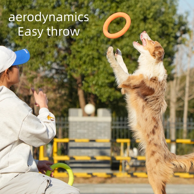 Chew Resistant EVA Dog Flyer W - đánh giá và giá Flying Disc Dog Training Toy