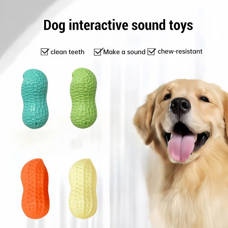 Squeaky Peanut Bone Dog Chew T - đánh giá và giá Teeth Cleaning Dog Chew Bone
