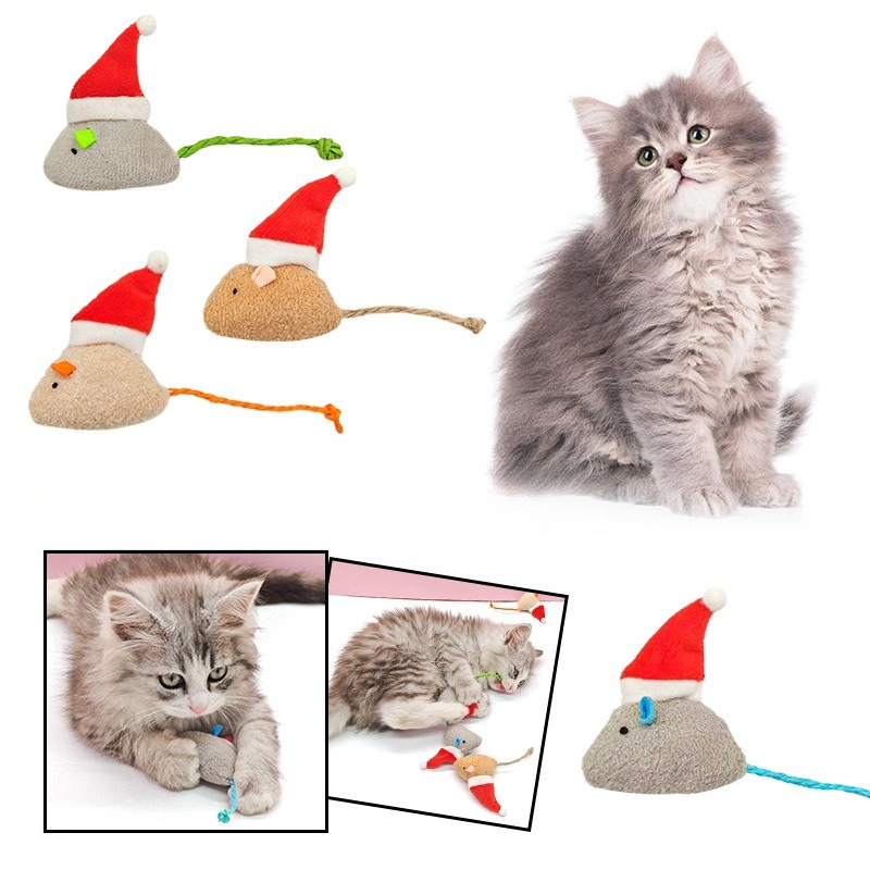 5pcs Cat Push Chew Toy Catnip  - đánh giá và giá Catnip Interactive Plush Mouse