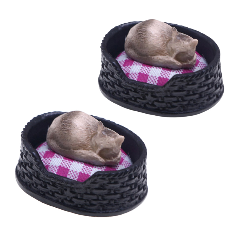 1/12 Dollhouse Simulation Mini - đánh giá và giá Pet Beds