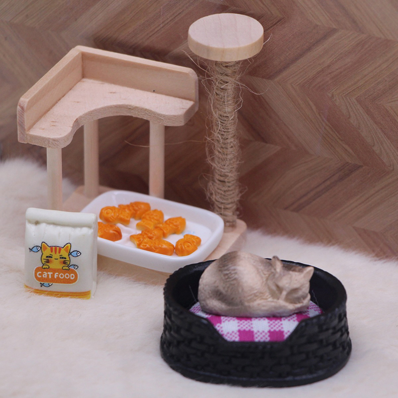 1/12 Dollhouse Simulation Mini - đánh giá và giá Pet Beds