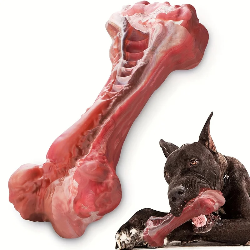 Super Tough Indestructible Dog - đánh giá và giá Teeth Cleaning Dog Chew Bone