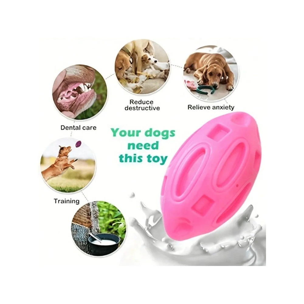 1pcs Indestructible Squeaky Ru - đánh giá và giá Interactive Squeaky Plush Dog Toy