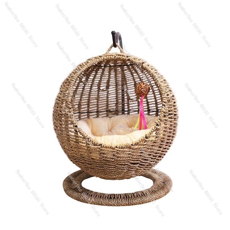 Rattan Cat Hanging Basket Bed  - đánh giá và giá Pet Beds