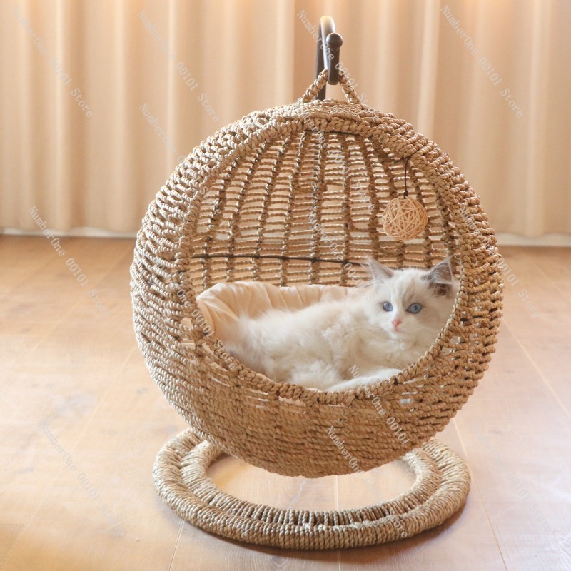 Rattan Cat Hanging Basket Bed  - đánh giá và giá Pet Beds