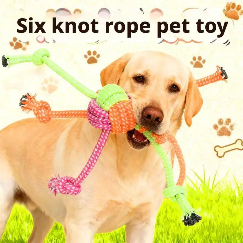 Durable Dog Chew Toy Cotton Ro - đánh giá và giá Dog Rope Toy Aggressive Chewers