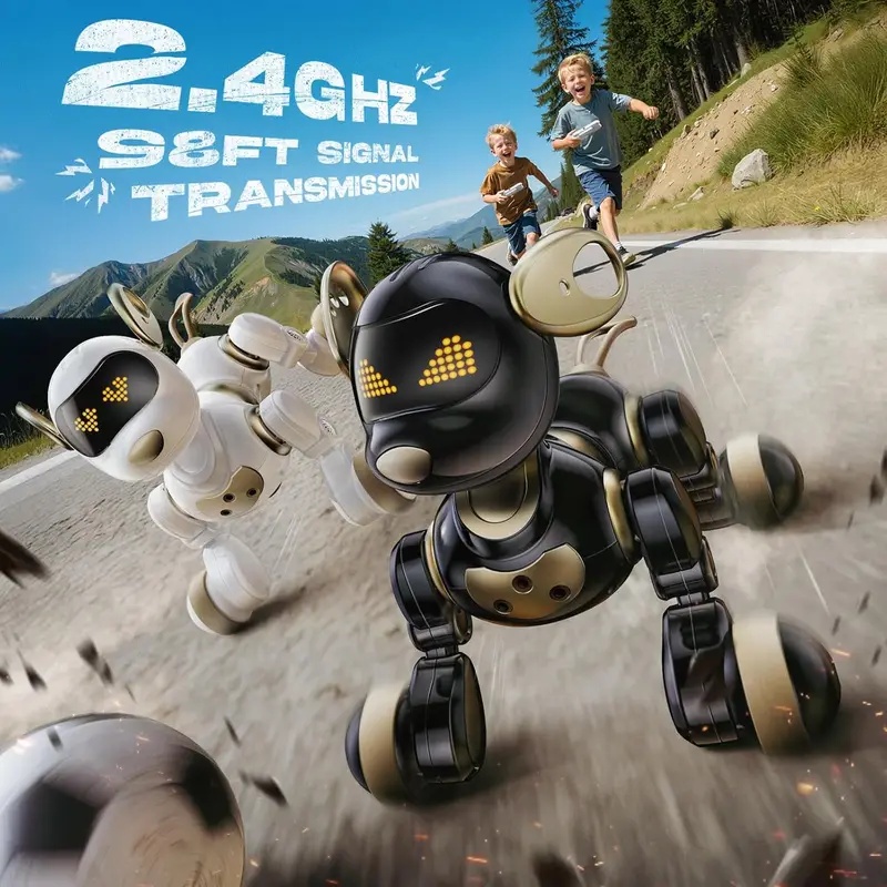 Smart Remote Control Robot Dog - đánh giá và giá Dog Toys