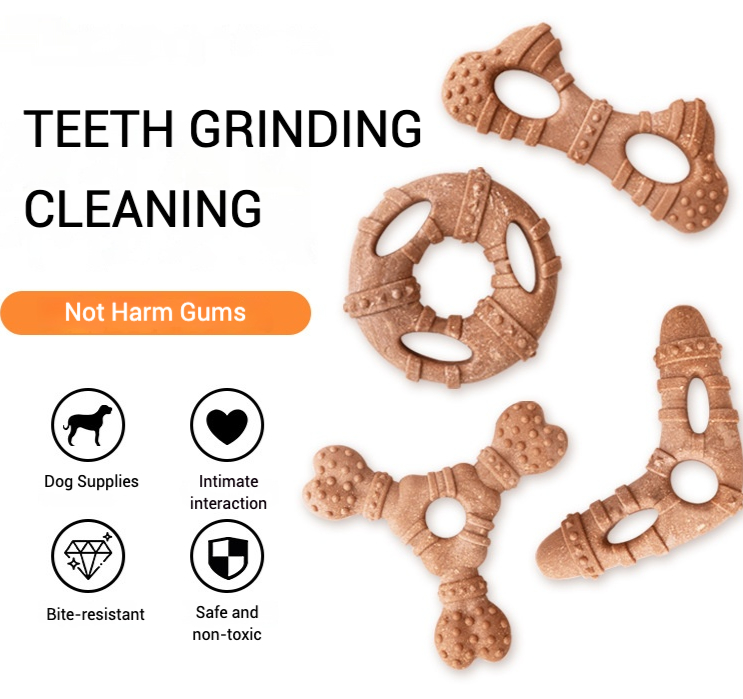 Imitation Bone Molar Dog Toy D - đánh giá và giá Teeth Cleaning Dog Chew Bone