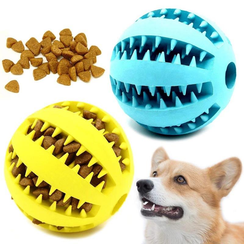 Interactive Dog Toy Ball Rubbe - đánh giá và giá Rubber Treat Dispensing Dog Toy