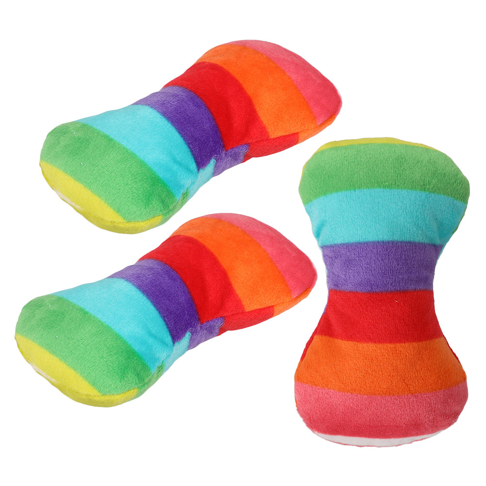 3Pcs Woolen Bone Dog Chew Soft - đánh giá và giá Teeth Cleaning Dog Chew Bone