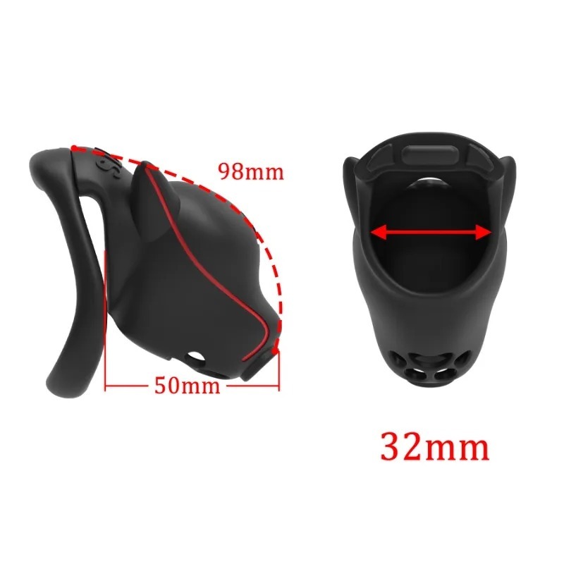 Male Chastity Cage Upgrade Dog - đánh giá và giá Dog Toys